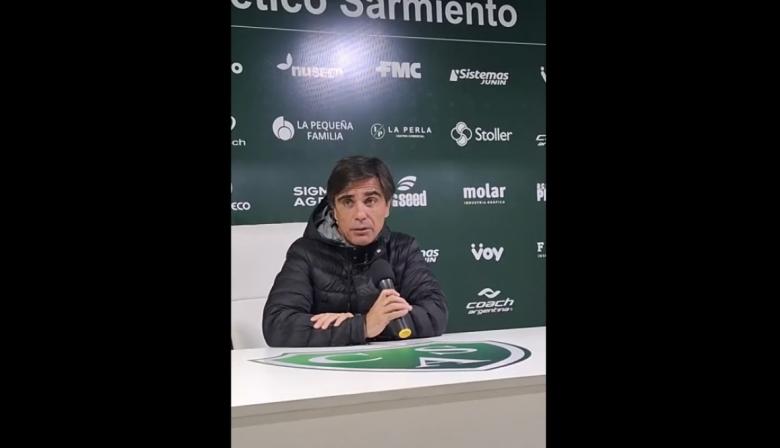 Javier Sanguinetti: “El rival nos ganó con muy poco”