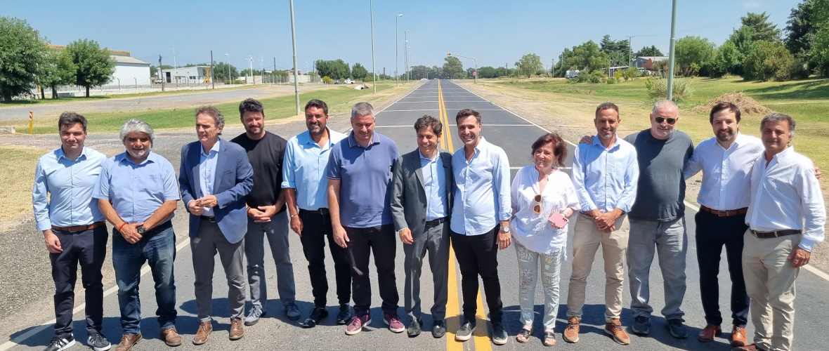 Quedó inaugurada la repavimentación de la Ruta Provincial 31 en el tramo Salto–Rojas