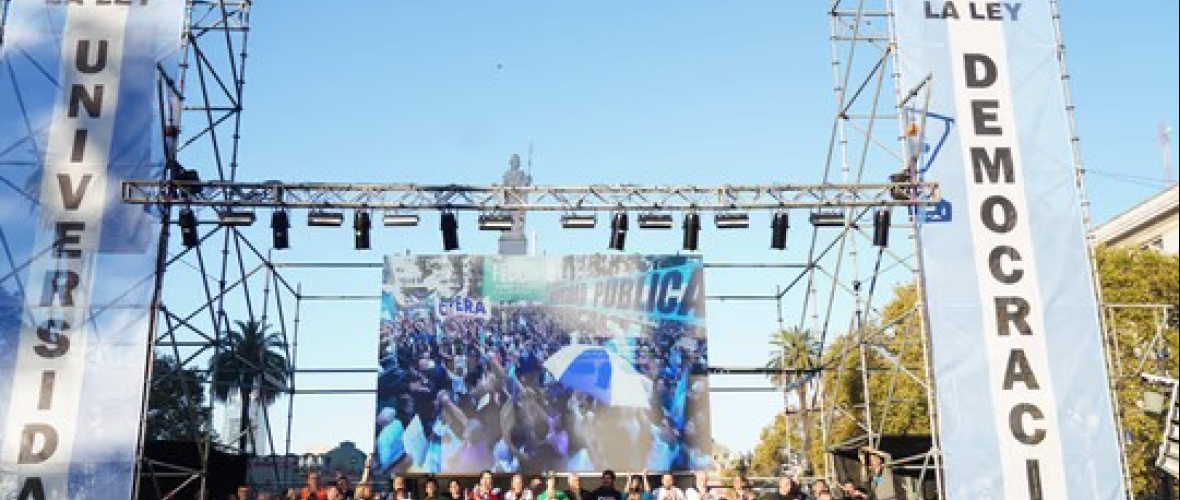 Marcha Universitaria: pidieron que la Corte Suprema “los acompañe” y “no permita que el Gobierno siga incumpliendo la Ley”