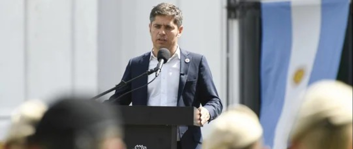 Kicillof: “Milei no cuida el empleo, cuida uno solo, el de Adorni"