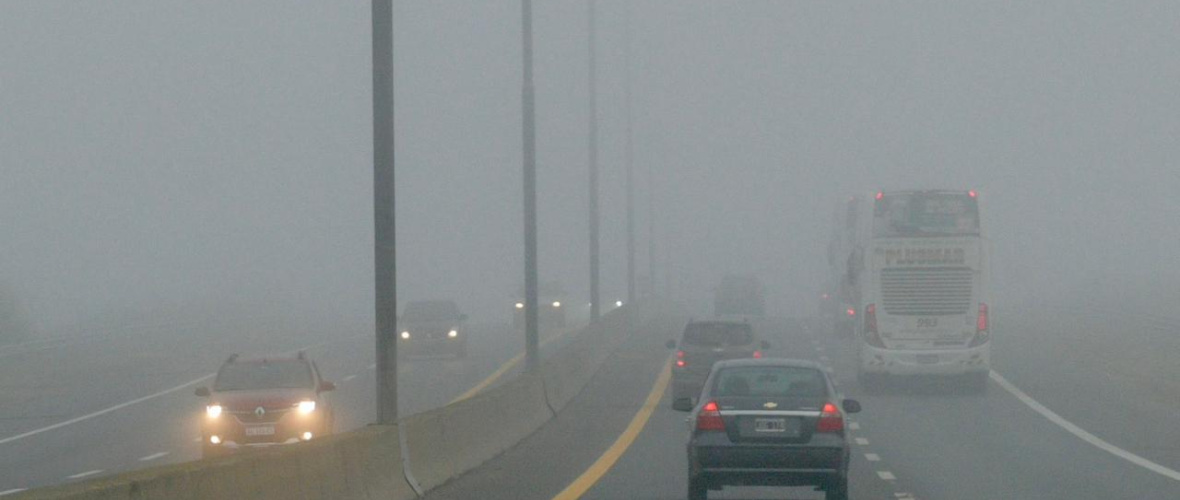 Comenzó la temporada de niebla en la Provincia y piden extremar los cuidados al manejar