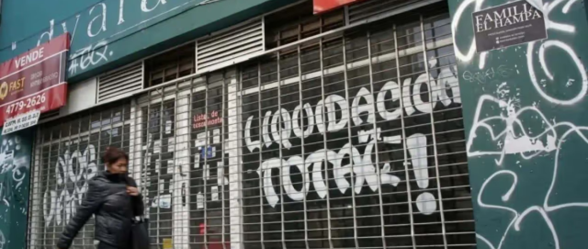 Sigue el cierre de empresas en Argentina: 14.000 en marzo