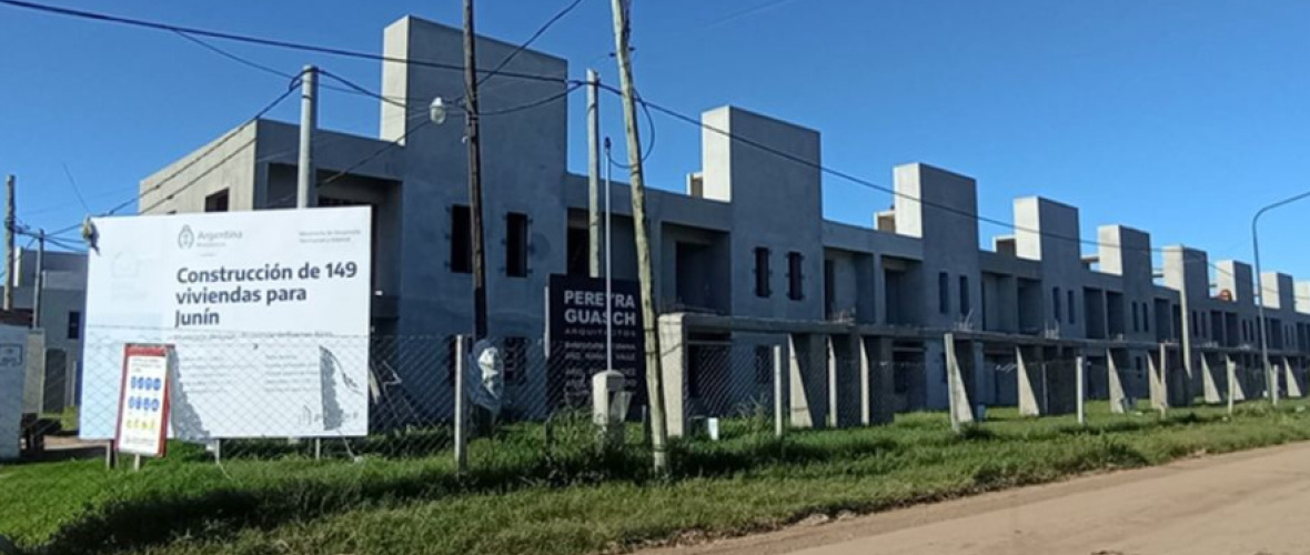 El Gobierno nacional subastará las 149 viviendas del Procrear en Junín