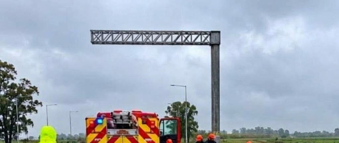La Autopista de Ruta 7 vuelve a ser noticia por un despiste fatal bajo la lluvia: advierten sobre la acumulación de agua en el tramo Giles - Areco