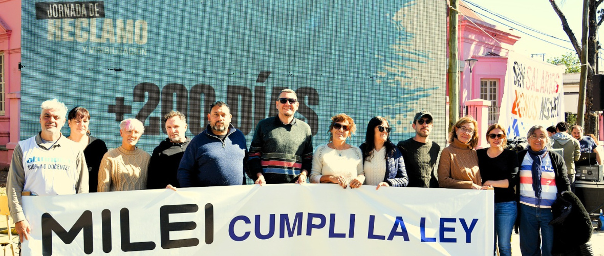 Los nodocentes de la UNNOBA realizan este jueves un paro de 24 horas