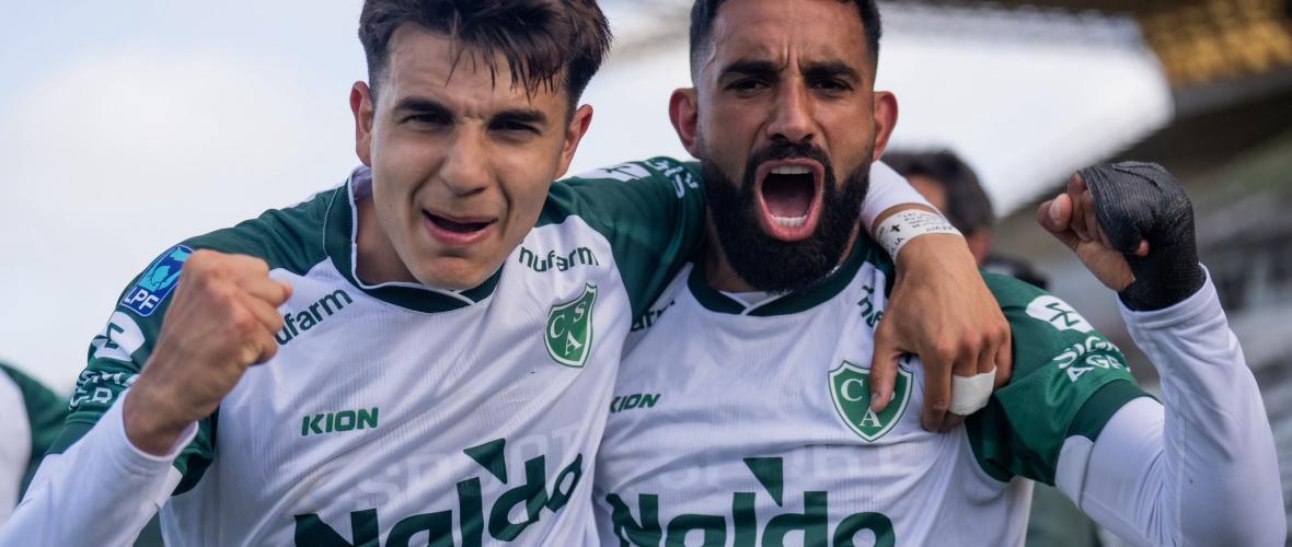 Sarmiento derrotó a Aldosivi cerca del final y se prendió bien arriba en la Zona B