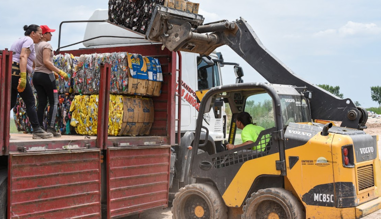 Ameghino superó los 113 mil kilos de materiales reciclados en 2024