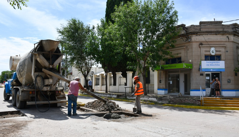 El Municipio de Bragado realizó obras en Mechita y O'Brien