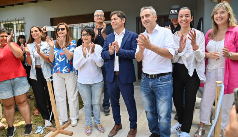 Kicillof y Larroque inauguraron una Casa de Abrigo en Villa Gesell