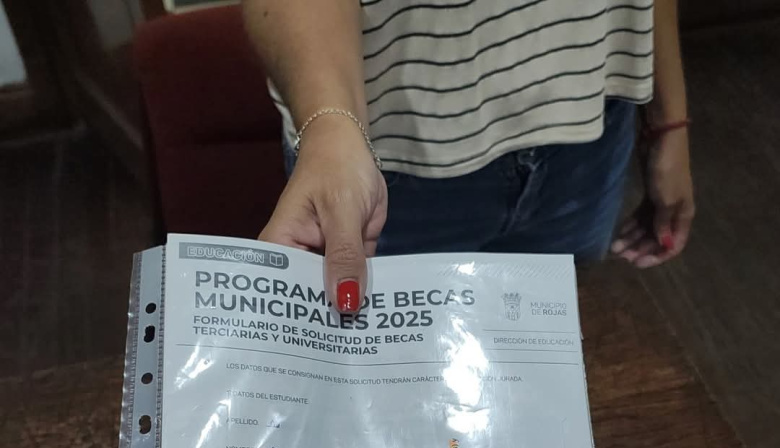Abrieron las inscripciones para las Becas Estudiantiles Municipales 2025 en Rojas