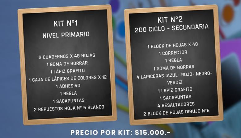 Kits escolares accesibles: una iniciativa para el inicio de clases en General Arenales
