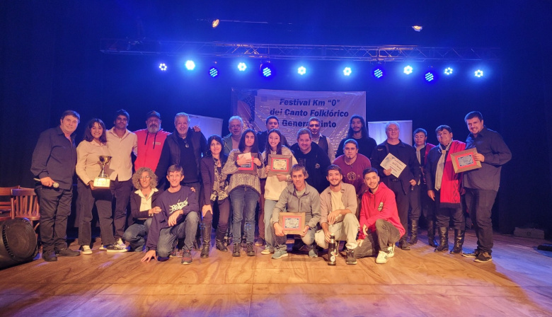 Dieron a conocer los ganadores del Festival “Kilómetro 0 del canto folklórico” de General Pinto