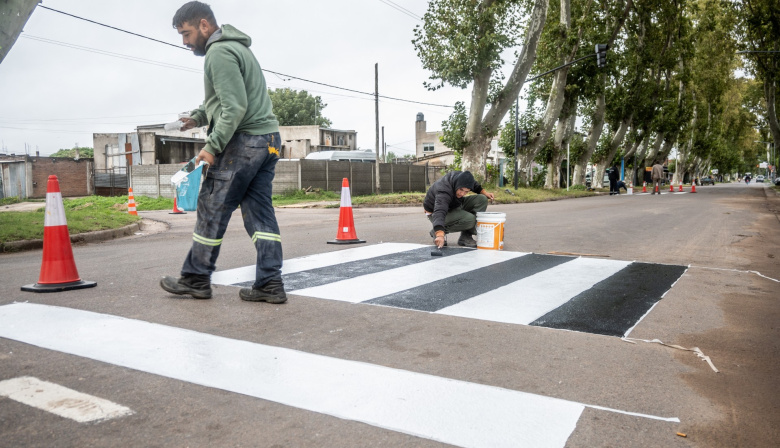Intervienen distintos sectores de Junín para ordenar el tránsito y mejorar la seguridad del peatón