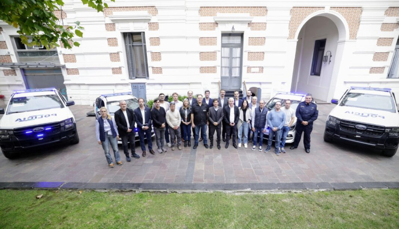 Kicillof encabezó el acto: Junín y otros municipios adhirieron al Fondo de Fortalecimiento de la Seguridad