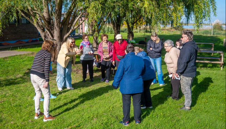 Adultos mayores inauguraron las actividades de “Plantando Valores” en la Laguna de Gómez
