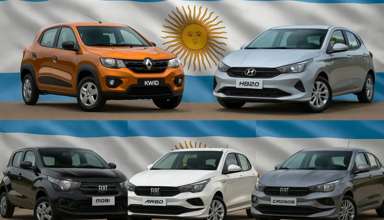 Los 5 autos más baratos de Argentina, con valor actualizado en diciembre 2025