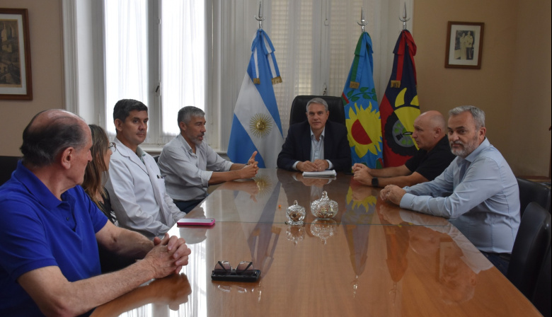 Golía recibió a la Fundación del Hospital Municipal tras la renovación de autoridades