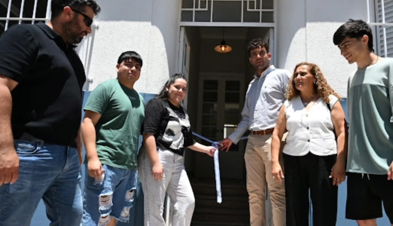 Renovaron la Casa del Centro de Estudiantes de General Pinto en La Plata