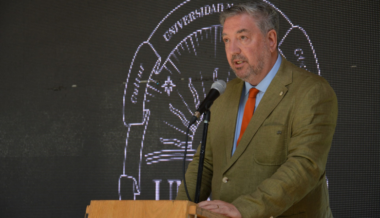 "Quienes estudian en la UNNOBA lo hacen en una institución seria y transparente", expresó Tamarit