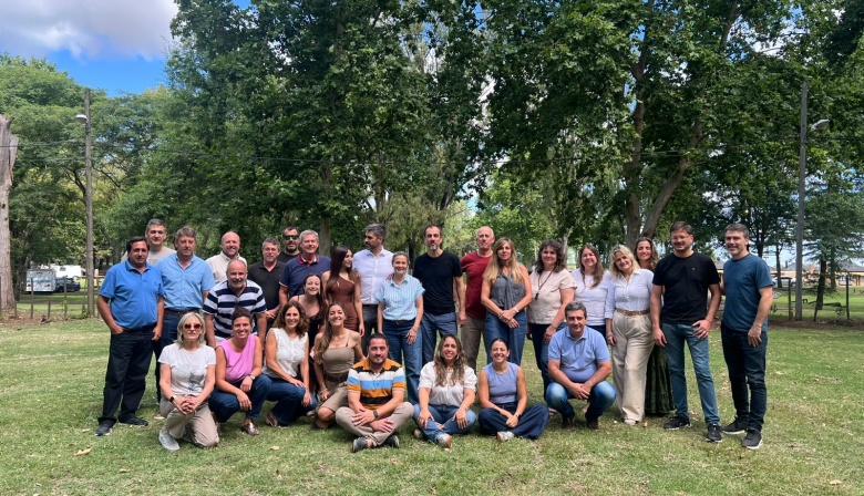 Petrecca reunió en Junín a la tropa del Pro de la Cuarta Seccion de la Provincia