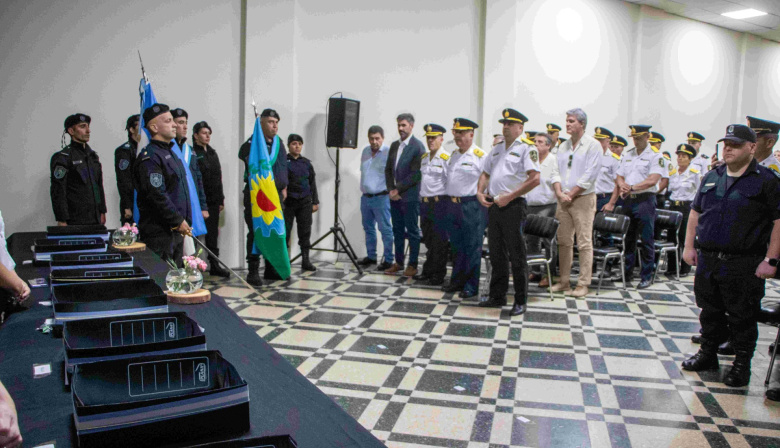 Acto en Junín por el 204° aniversario de la Policía de la Provincia de Buenos Aires