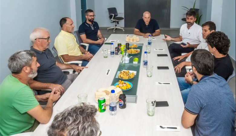 Diálogo y balance: Fiorini compartió un encuentro de fin de año con el Consorcio del Parque Industrial