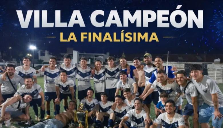 Villa Belgrano es el gran campeón del año 2025