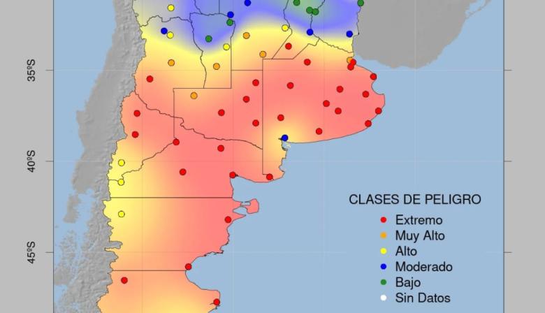 Alerta por riesgo extremo de incendios en la región noroeste bonaerense