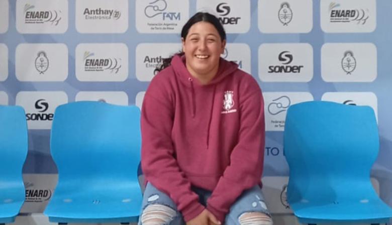 Aixa Calvente ya está en Asunción para disputar el Sudamericano Juvenil Escolar de Atletismo Intelectual