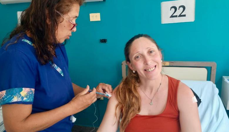 Comenzó la campaña de vacunación contra la bronquiolitis en el HIGA Junín