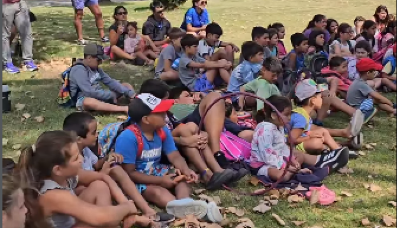 Escuelas de Verano: la compañía “ToDo” recorrió las sedes de todo el distrito