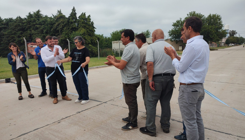 Se inauguró la segunda etapa de pavimentación sobre la Avenida Diego Trillo