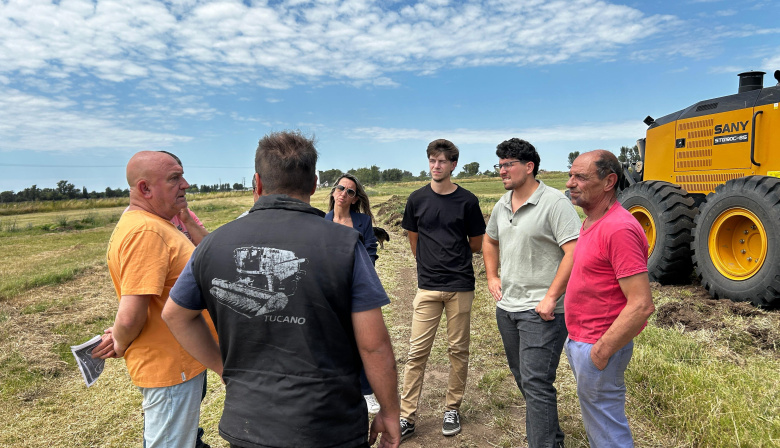 Comenzó la construcción del autódromo de Ameghino