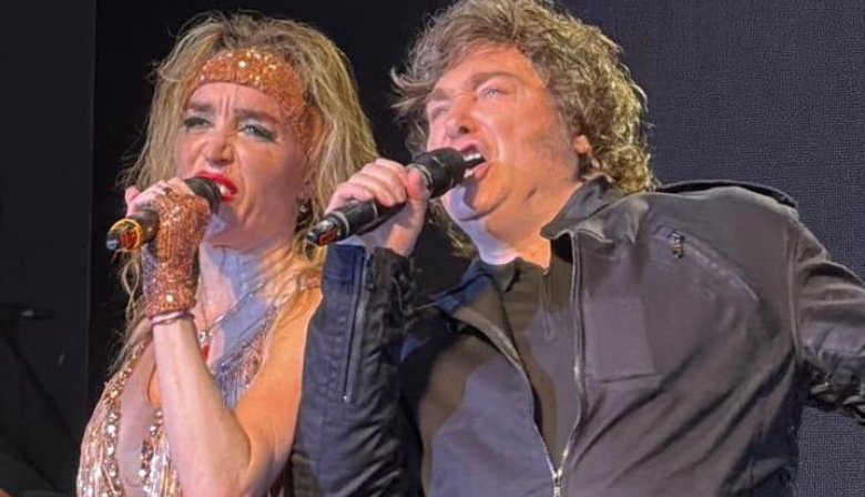 Sorpresa y polémica: el presidente Javier Milei cantó junto a Fátima Florez en Mar del Plata