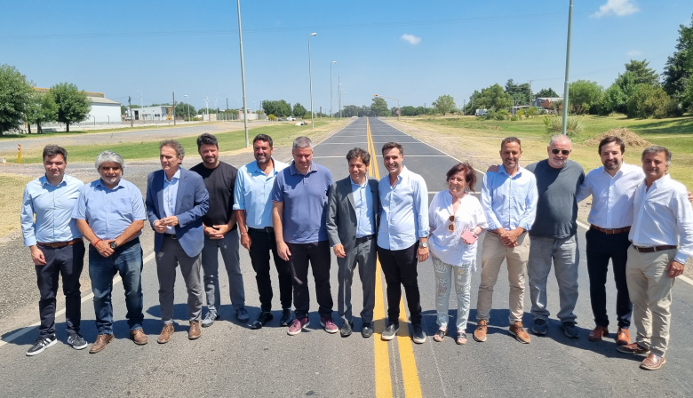 Quedó inaugurada la repavimentación de la Ruta Provincial 31 en el tramo Salto–Rojas