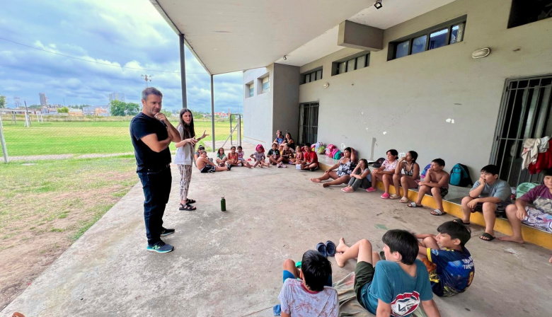 El SAPS del HIGA Junín completó las charlas de prevención en las colonias de verano
