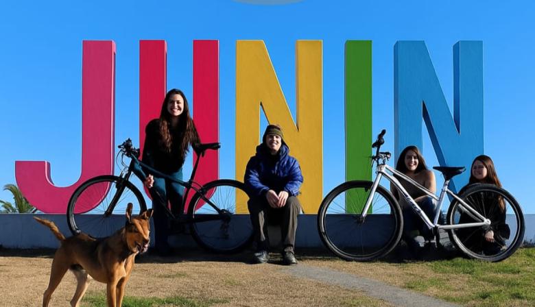 Un emprendimiento local propone recorrer Junín y sus lagunas en bicicleta