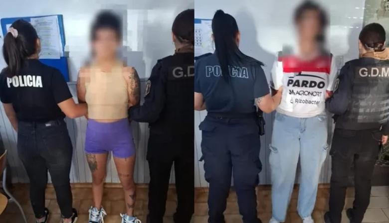 Viudas negras en Pergamino: sedujeron a un mecánico, le robaron y fueron detenidas