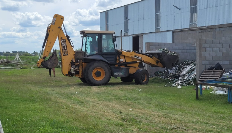 Importante carga de vidrio en la Planta de Tratamiento de Residuos Sólidos Urbanos