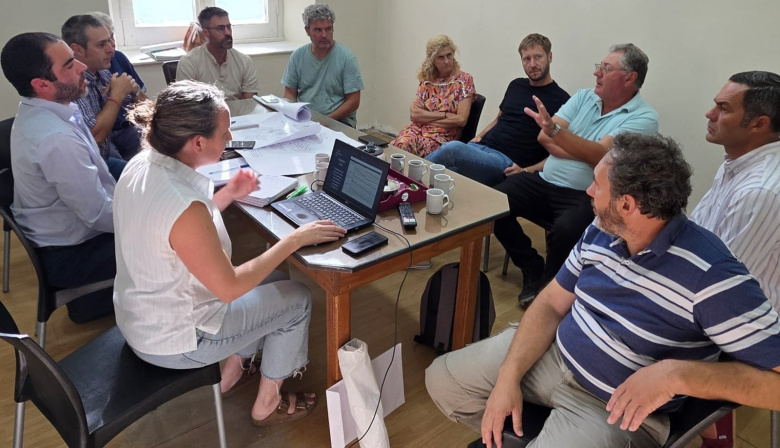 Avanza la gestión compartida para mejorar los caminos rurales del distrito de Junín