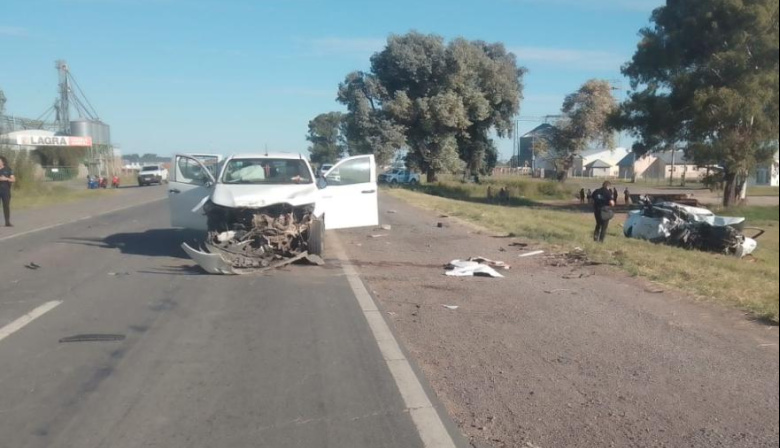 Junín: un policía y su pareja murieron en un choque en la Ruta 65