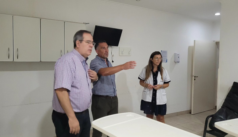 El Municipio de General Pinto refuerza la agenda sanitaria con una recorrida en el Hospital Municipal