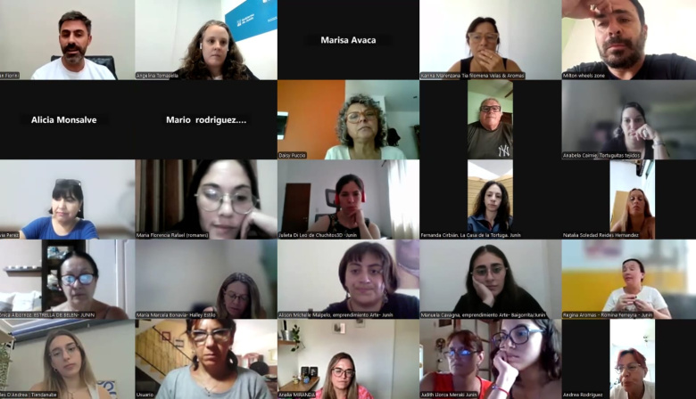 Comenzó un nuevo ciclo de la Escuela Emprendedora con una capacitación sobre tiendas online