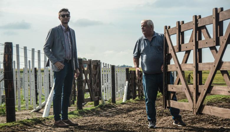 Avanza la construcción de una feria de remate ganadera en Leandro N. Alem