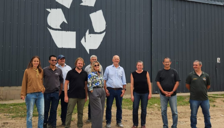 Concejales de Bragado visitaron Junín para conocer el funcionamiento del Relleno Sanitario