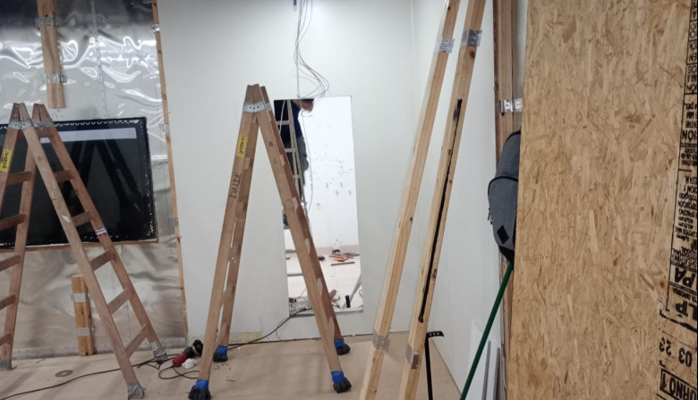 Chacabuco: avanza la adecuación de la sala para el nuevo resonador en el Hospital Municipal