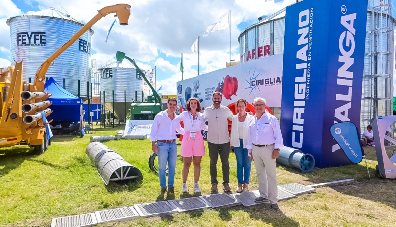 Fiorini visitó Expoagro y destacó la presencia de industrias juninenses en una de las principales muestras del país