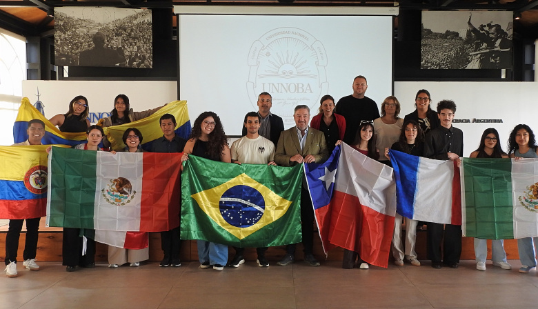 Estudiantes de cinco países llegan a la UNNOBA para cursar un semestre de intercambio