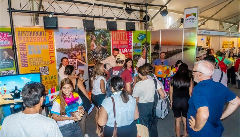 Expoagro: Junín mostró su propuesta turística y reforzó su posicionamiento como destino nacional