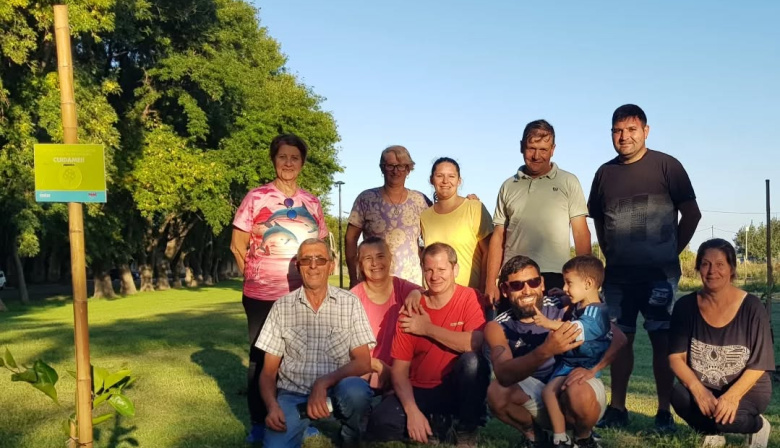El PAAC continúa expandiendo la plantación de frutales en escuelas, barrios y localidades del partido de Junín